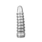 Silver Ditto Beers dildo – 20 cm (8″) – Sudrabs — Foto 2