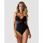 Black Lace Bodysuit with Underwired Cups – L/XL — Photo 4