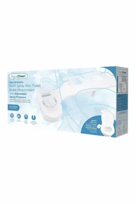 AQUACLEAN Swift Spray Slim – bidet-lisakinnitusseade – elektrivaba