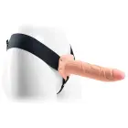 Real Rapture Dobais Reālistiskais Strap-On Dildo – 20 cm (8″) – Miesas krāsa — Foto 2