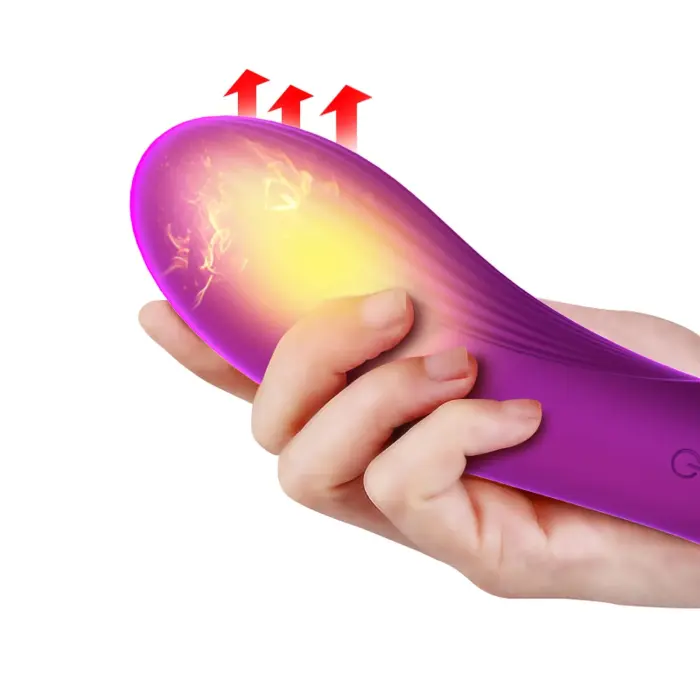 Silikona biksīšu vibrators ar apsildi un balss vadību – 10 funkcijas Foto 4