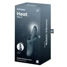 Satisfyer Heat Flex 4 vibrējošs un sildošs klitora stimulators – 16 cm (6.3″) – zils — Foto 2