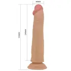 PRETTY LOVE Sharife realistlik dildo iminapaga – 25 cm (10″) – nahavärv — Foto 7