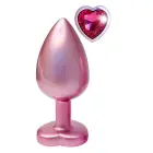 GLEAMING LOVE Matte Plug L – 9.5 cm (3.7″) – Pink — Photo 3