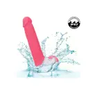 Dziļi rūcošs un automātiski kustīgs dildo – 17.75 cm (7″) – Rozā — Foto 7