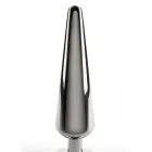 Heavy Steel Butt Plug – L – Silver — Photo 6