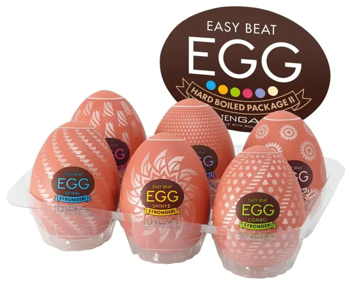 Tenga Egg HB Package II – 6 Pack – Assorted