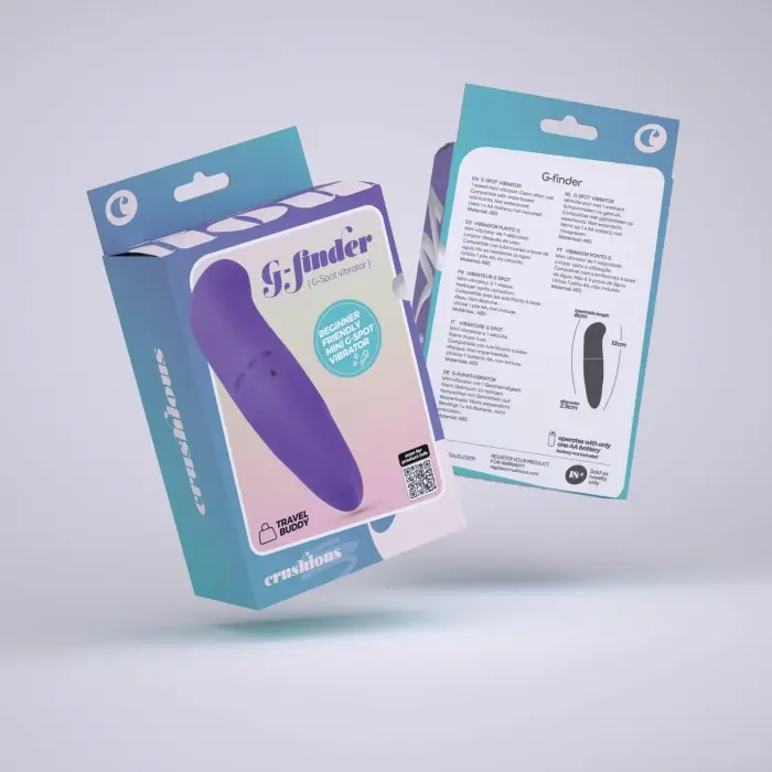 CRUSHIOUS G-Finder mini vibrators – 8 cm (3″) – violets Foto 7