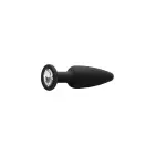 Cone-Shaped Diamond Butt Plug – Black — Photo 4