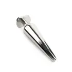 Heavy Steel Butt Plug – L – Silver — Photo 1