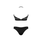 Exposed by Magic Silk bandeau tipa topa un biksīšu komplekts – melns – 2XL — Foto 5
