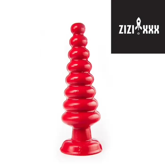 ZiZi Teammate Graduated Anal Plug with Suction Cup – 20 cm (7.9″) – Red