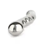 Mr. Steel Elegant Eleven dildo – 28 cm (11″) – Sudrabs — Foto 4