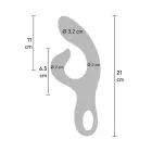 Endless Orgasm dvigubas stimuliatorius vibratorius – 21 cm (8.3″) – rožinis Photo