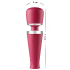 CARESSE Travel wand вибратор – 11 см (4.3″) – красный — Фото 6