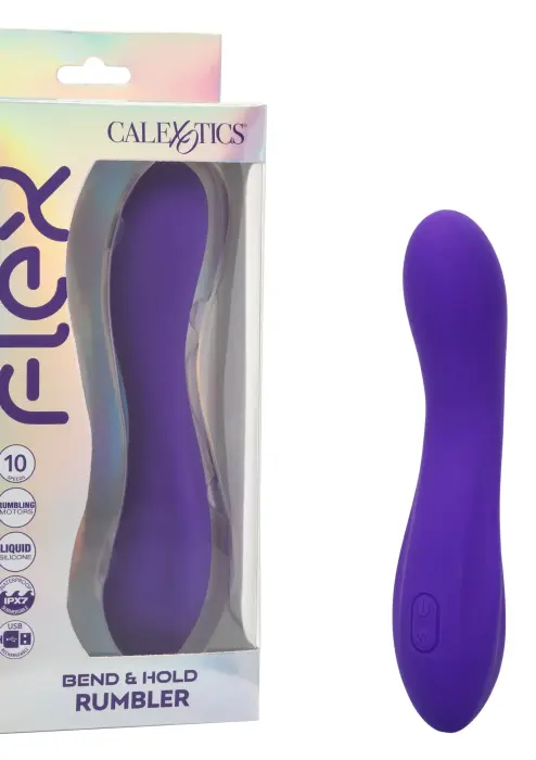 Lokāms Triple Rumbler vibrators – 18 cm (7″) – violets Foto 8