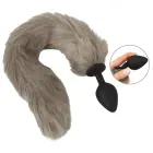 Fluffy Tail dildo – 45 cm – Pilkas Photo