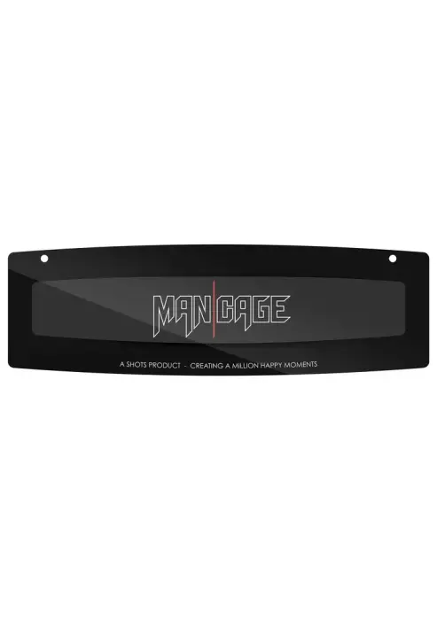 ManCage Brand Display Sign - Premium Store Presentation Accessory