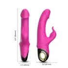 Meteror truša vibrators – 22.7 cm (9″) – rozā — Foto 7