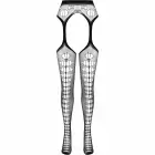 PASSION ECO Collection S008 сетчатое боди со страпи-трусиками – красный – один размер — Фото 3