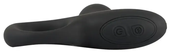 Vibrējošas anālo bumbiņu ķēde – 20 cm – Melns Foto 6