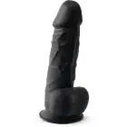 Silex-D Model 1 reālistisks dildo – 21.6 cm (8.5″) – Melns — Foto 1
