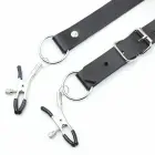 Ohmama – clitoral clamps with adjustable leg straps – black — Photo 5