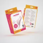Mobula biksīšu vibrators ar tālvadības pulti – 12.5 cm (5″) – rozā — Foto 1