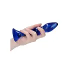 Gallant stikla dildo – 20 cm (7.9″) – Zils — Foto 9