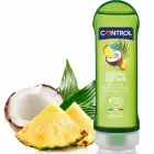 Control 2-in-1 Exotic masažo ir intymus gelis – 200 ml — Nuotrauka 1