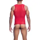 MOB Sexy Mesh bodysuit – red – S/M — Photo 3