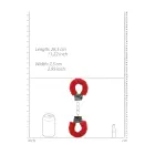 Beginner's Furry Handcuffs – Red — Photo 6