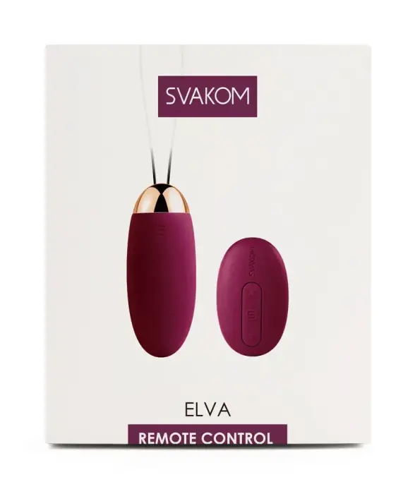 Elva Violet uzlādējams lodes vibrators – 17.6 cm – violets