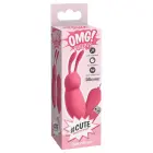 OMG! Bullets #Cute lodes vibrators ar truša austiņām – 8.3 cm (3.3″) – rozā — Foto 1