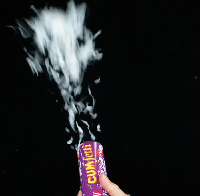 Cumfetti - confetti w kształcie plemników Фото num