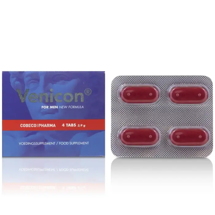 Cobeco Venicon for Men пищевая добавка для мужчин – 4 шт.