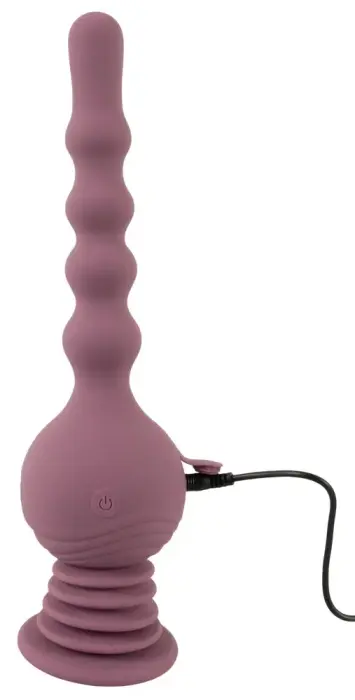 Turbo Shaker Anal Lover dildo – 27.7 cm – Melns Foto 9