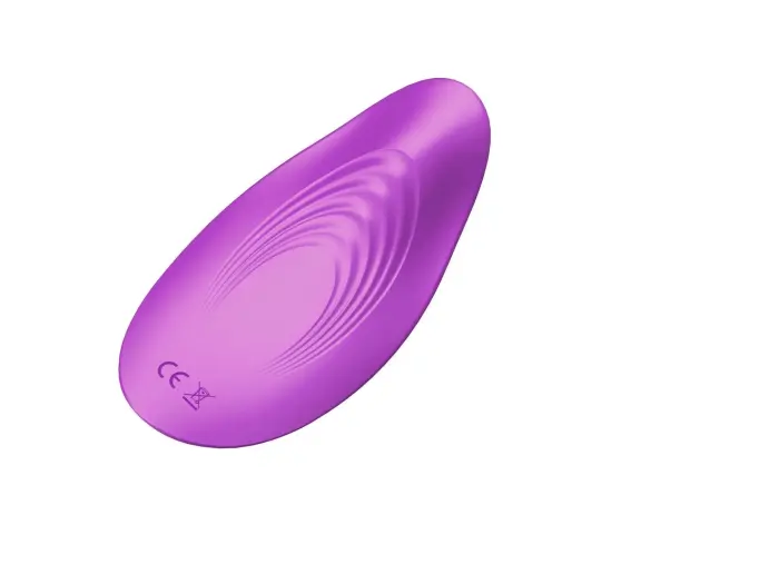 Ultrathin valkājams mini vibrators ar tālvadību – 12 cm (4.7″) – violets Foto 9