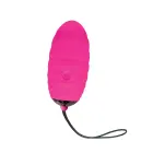 Ocean Breeze 2.0 įkraunamas vibruojantis kiaušinėlis – 7.5 cm (3″) – rožinis — Nuotrauka 2
