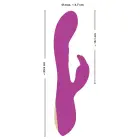 Javida Thumping Rabbit Vibrator – 23.3 cm (9.2″) – Pink — Photo 12