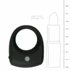 Vivid Silicone Intimate Ring with Removable Bullet Vibrator – Black — Photo 4
