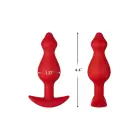 FORTO F-78 POINTEE analinis kištukas – M – Raudonas — Nuotrauka 5