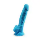 Model 1 Realistic Dildo – 18 cm (7″) – Blue — Photo 5