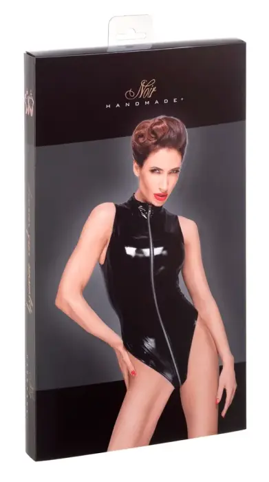 Noir PVC bodi – must – M