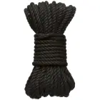 Merci Hogtied Bind & Tie пеньковая бондажная верёвка – чёрная – 6 mm — Фото 2