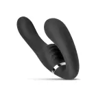 No-Parts Avery be dirželių strapon vibruojantis dildas – 22 cm (8.7″) – juodas — Nuotrauka 6
