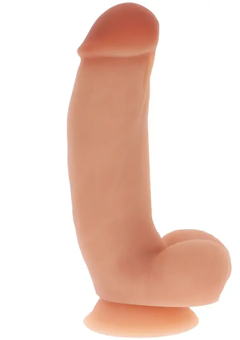 Get Real by TOYJOY realistlik dildo munandite ja iminapaga – 18 cm (7″) – nahavärv