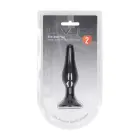 LEVELZ Slim Silicone Plug S Black – Compact Flexible Model — Photo 1