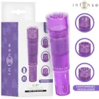 INTENSE Kurt Mini Massager Purple 4 Interchangeable Heads 10.7cm — Photo 1