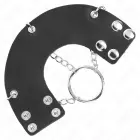 KINK Metal Ring Chain 4 cm with Leather Strap — Photo 4